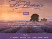 Tablet Screenshot of la-provence-leipzig.de